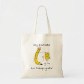 Soy ilustrador y no trabajo gratis tote bag (Voorkant)