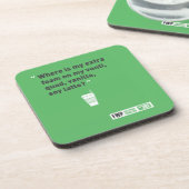 Soy Latté Drankjes Onderzetter (Linkerzijde)