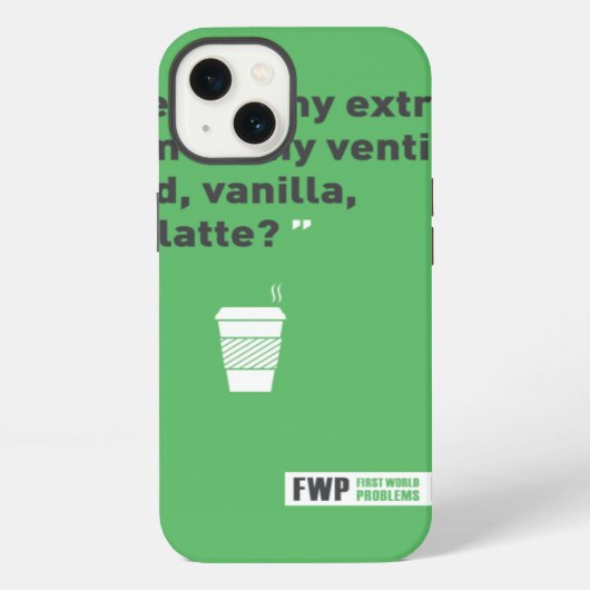 Soy Latté iPhone Hoesje (Achterkant)