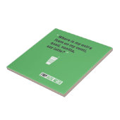 Soy Latté Tegeltje (Zijkant)