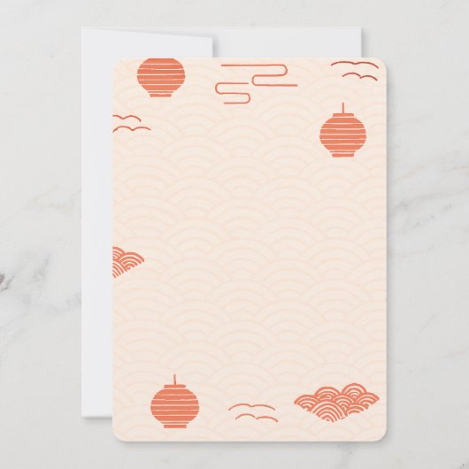 Soy-Mate Birthday Card – Cute Sushi & Soy Sauce  Kaart (Achterkant)