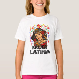 Soy Mujer Latina, sterke Latijnse vrouw T-shirt