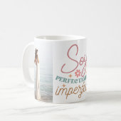 "Soy Perfectamente Imperfecta" 2 aangepaste foto's Koffiemok (Voorkant links)