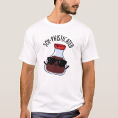 Soy-phisticated Funny Soy Sauce Pun T-shirt (Voorkant)