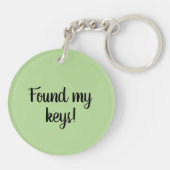 Soy Sauce Bottle Packet kind Kerstman Sleutelhanger (Achterkant)