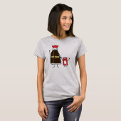 Soy Sauce Bottle Packet kind kinderkruis Aziatisch T-shirt (Voorkant volledig)