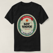 Soy Sauce Funny Halloween Costume T-shirt (Design voorkant)