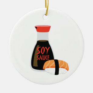 Soy Sauce Keramisch Ornament