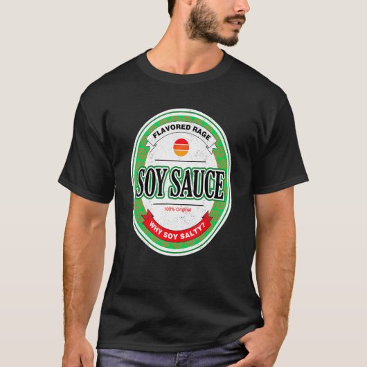 Soy Sauce Sushi Matching Group Halloween Costume T-shirt (Voorkant)