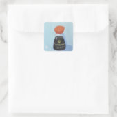 Soy Sauce Vierkante Sticker (Tas)