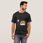 Soy Siamese Kat Sushi T-shirt (Voorkant volledig)