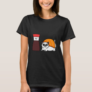 Soy Siamese Kat Sushi T-shirt