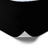 Soy Thankful Funny Soy Sauce Pun Dark BG Poster (Hoek)