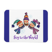 Soy to the World Choir Magneet (Horizontaal)