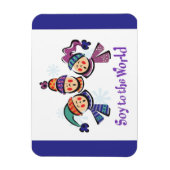 Soy to the World Choir Magneet (Verticaal)