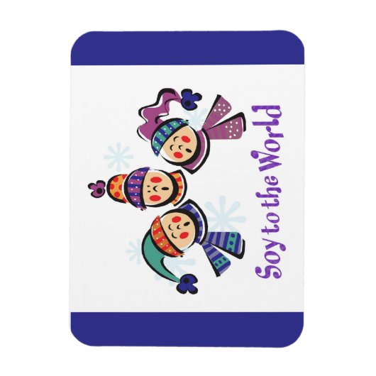 Soy to the World Choir Magneet (Verticaal)