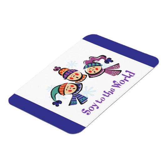 Soy to the World Choir Magneet (Linkerzijde)