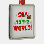 Soy to World Metalen Ornament (Rechts)