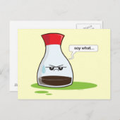 Soy What Briefkaart (Voorkant / Achterkant)