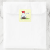 Soy What Vierkante Sticker (Tas)