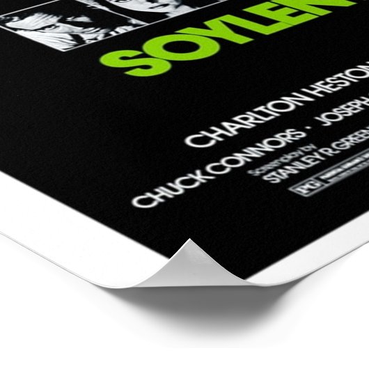 Soylent Green 1973 Poster (Hoek)