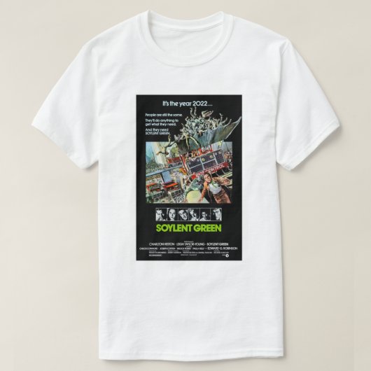 Soylent Green (1973) T-shirt (Design voorkant)