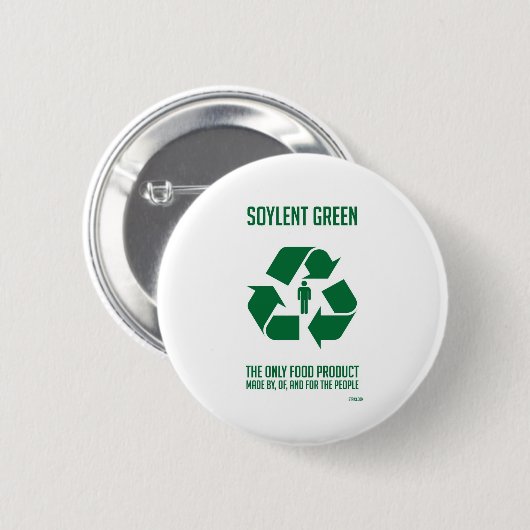 Soylent Green Button (Voorkant /achterkant)