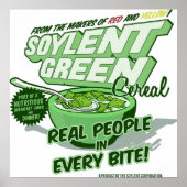 Soylent Green Cereal Poster (Voorkant)