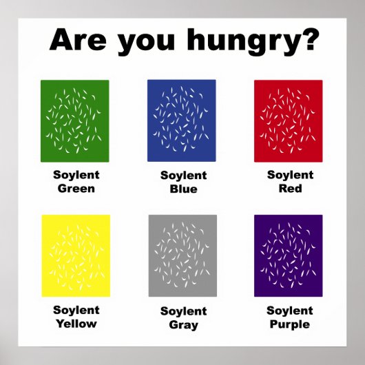 Soylent Poster (Voorkant)