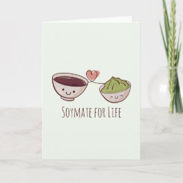 Soymaat voor het leven notitiekaartje