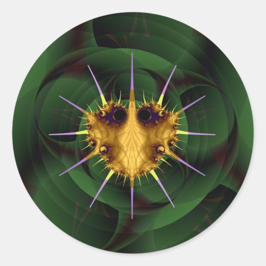 Soymo Bug Ronde Sticker (Voorkant)