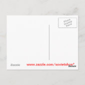 Soyuz 21 briefkaart (Achterkant)