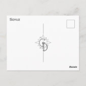 Soyuz Briefkaart (Achterkant)