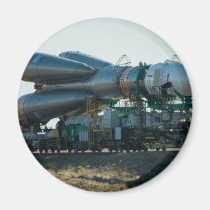 Soyuz naar de lancering magneet