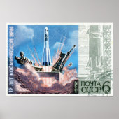 Soyuz Rocket Poster (Voorkant)