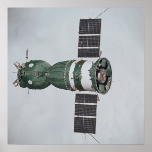 Soyuz Spacecraft (Apollo-Soyuz-testproject) Poster (Voorkant)