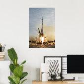 Soyuz TMA-5 lanceringsruimteschip Poster (Thuiskantoor)