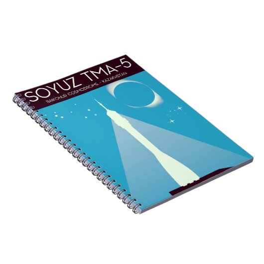 Soyuz TMA-5 Ruimtekunst Notitieboek (Rechterzijde)