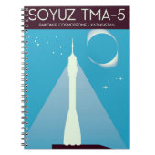 Soyuz TMA-5 Ruimtekunst Notitieboek (Voorkant)