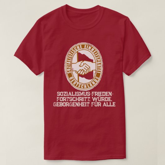 SOZIALISMUS T-SHIRT (Design voorkant)