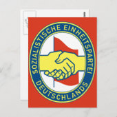 Sozialistische Einheitspartei Deutschlands Briefkaart (Voorkant / Achterkant)