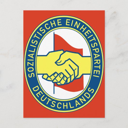 Sozialistische Einheitspartei Deutschlands Briefkaart (Voorkant)