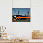 SP 4-8-4 "Daglicht" locomotief #449_Trains Poster (Keuken)