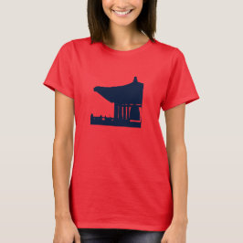 SP Dames Koreaans Ringer T-shirt