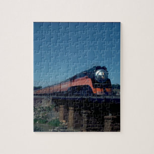 SP "Daylight" trein, geleid door 4-8-4 #449_Trains Legpuzzel