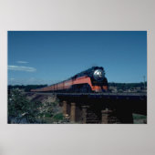 SP "Daylight"-trein onder leiding van 4-8-4 Poster (Voorkant)