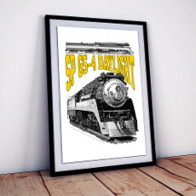 SP GS-4 Daglicht 4449 Stoomtreinlocomotief