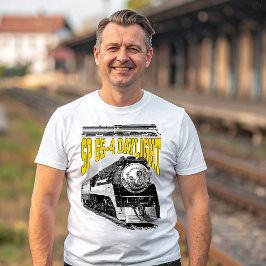 SP GS-4 Daglicht 4449 Stoomtreinlocomotief T-shirt