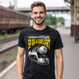 SP GS-4 Daglicht Stoomlocomotief. 4449 Trein T-shirt