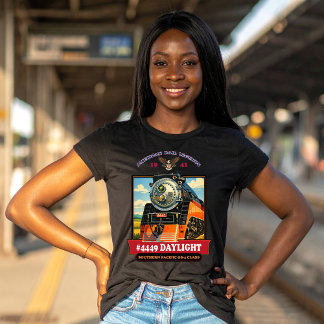 SP GS-4 Daglicht Stoomlocomotief Vintage Poster T-shirt